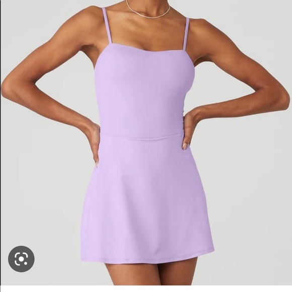 ALO Yoga Dresses Alo Yoga Lavender Tennis Dress Poshmark